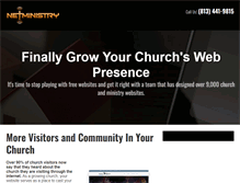 Tablet Screenshot of 72158.netministry.com